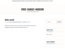 Tablet Screenshot of free-family-nudism.com